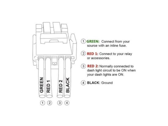 CALI RAISED SMALL TOYOTA OEM LIGHT SWITCH 'LIGH - CR2385