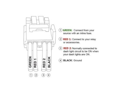 CALI RAISED TOYOTA OEM LIGHT SWITCH 'BUMPER LED - CR2389