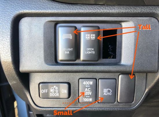 CALI RAISED 2016-2021 TOYOTA TACOMA DITCH MOUNT - CR2855