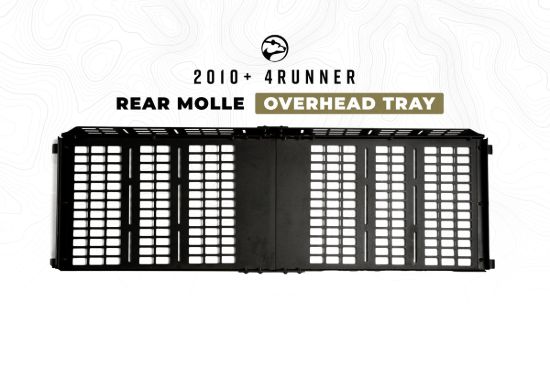 CALI RAISED 10+ 4RUNNER REAR MOLLE OVERHEAD TY - CR3589