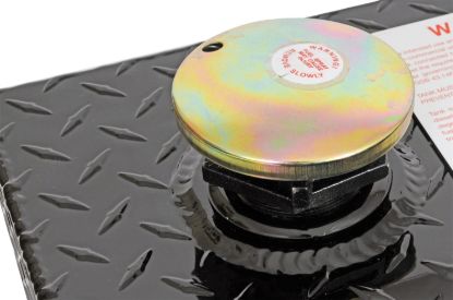 DEE ZEE TANKS LONG RECT BLACK-TREAD ALUM - DZ92556NB