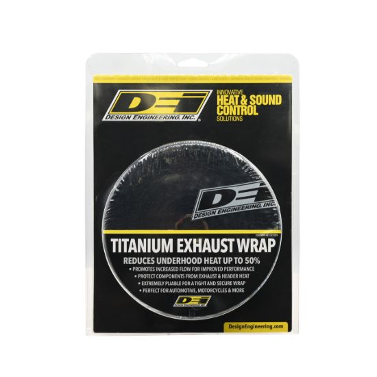 DESIGN ENG 2X50' BLACK TITANIUM  WRAP - 10003