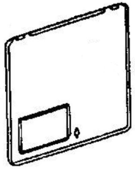 DOMETIC DOOR ASM 10GAL  FRAME BLACK#44 - 9108873909