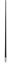 DIGITAL ANTN AM/FM ANTENNA  8'  BLACK  W/CABLE - 538ABS