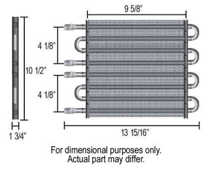 DERALE 8 8-PASS DUAL CIRCUIT FLU - 15301