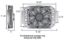 DERALE 16PSS ELECTRA CLR W/AN 8 - 15800