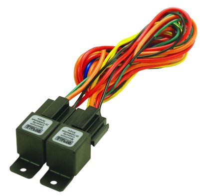 DERALE 40/60 AMP DUAL RELAY W/WI - 16765