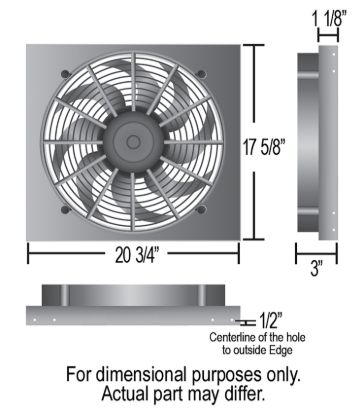 DERALE FAN - 16821