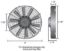 DERALE 8' DYNO-COOL STRAIGHT BLD - 16908