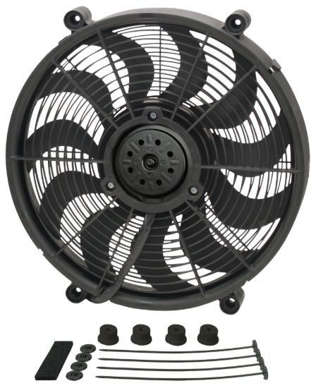 DERALE 17IN HIGH OUTPUT ELECTRIC - 18217