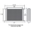 DERALE HP STACK PLATE 25 ROW COO - 52578