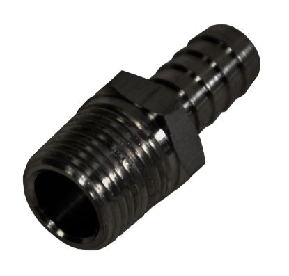 DERALE 3/8 NPT MALE X 3/8 BARB S - 98101