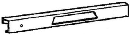 DOMETIC TRIM  FRONT UPPER - 2931865139