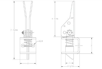 DUTTON TIPPERLATCH - 13353