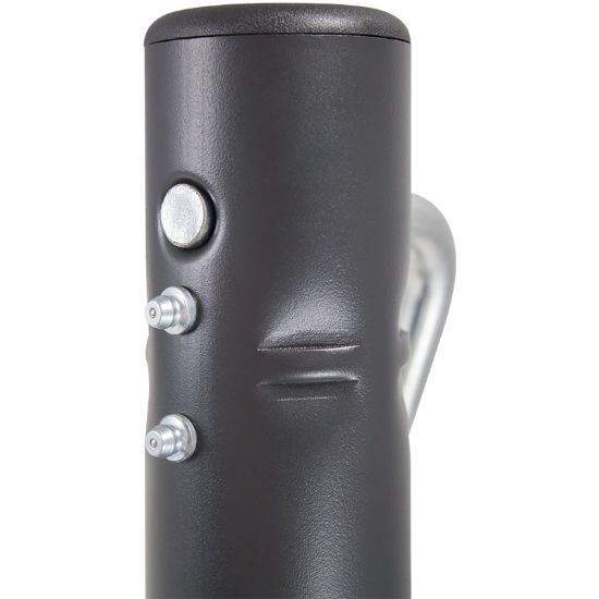 DUTTON 1500 LB SWIVEL JACK 8' WHEEL BLACK - 22210
