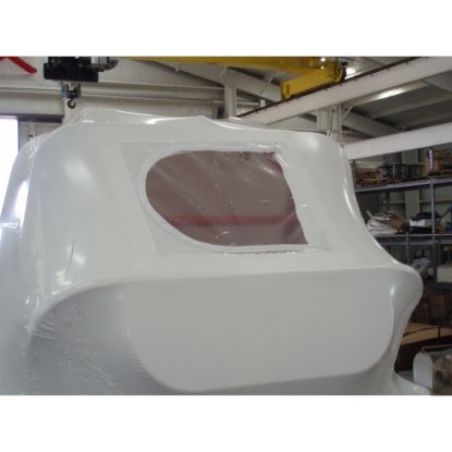 DR.SHRINK 36' X 48' ZIPPER DOOR ACCESS WHITE - DS3648W