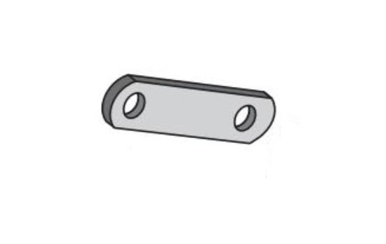 DEXTER AXLE SHACKLE LINK 2.25 HL TO HL 3.5 OVRL - 01801105
