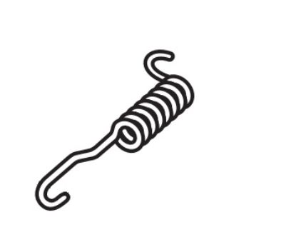 DEXTER AXLE RETRACTOR SPRING - 04610100