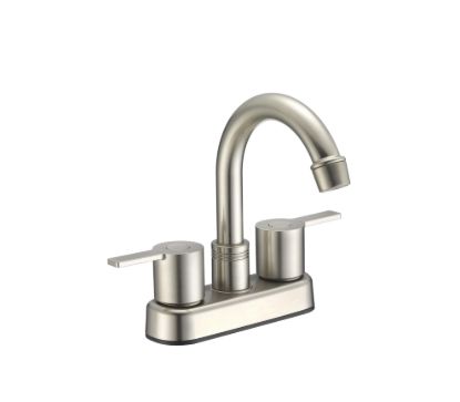 DURA FAUCET MODERN ARC SPOUT RV BAR FAUCET - BR - DFPB155MSN