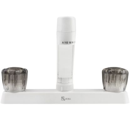 DURA FAUCET TWO     W/SMOKED  SWHITE - DFPK600SWT