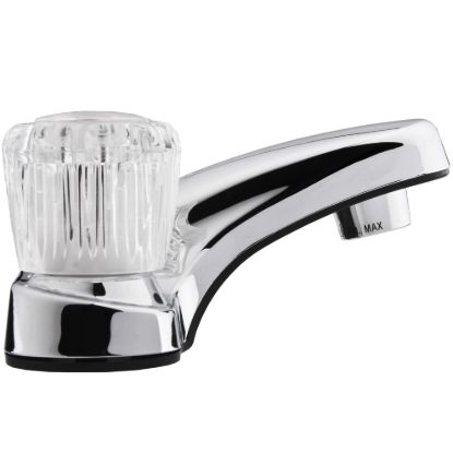 DURA FAUCET LAV  W/CRYSTAL  SCRM POL - DFPL700ACP