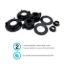 DURA FAUCET MOUNTING WASHERS & NUTS - DFRK100