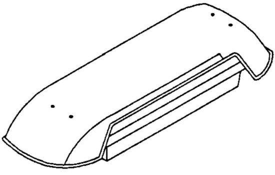 DOMETIC CAP ROOF VENT BLK - 9108557285