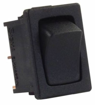 JR PRODUCTS MINI-12V MOM-ON/OFF SW BK - 128115