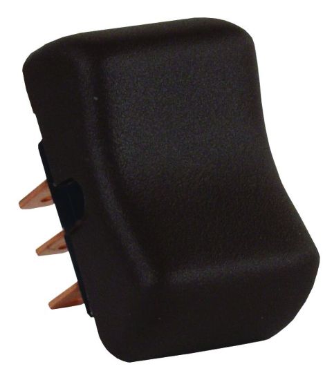JR PRODUCTS DPDT ON/OFF/ON MOM SW  BR - 13015