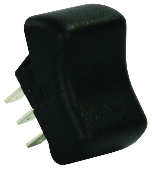 JR PRODUCTS DPDT ON/ON SW  BK - 13055