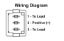 JR PRODUCTS SPDT ON/OFF/ON SW  PW - 13435