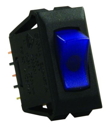 JR PRODUCTS ILLUM ON/OFF SW  BL/BK - 13685