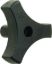 JR PRODUCTS 13/16'TRI-LUG WINDOW KNOB - 20195