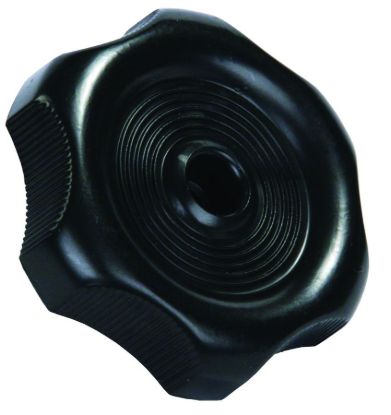 JR PRODUCTS WINDOW KNOB W/1/2'SHFT BK - 20365