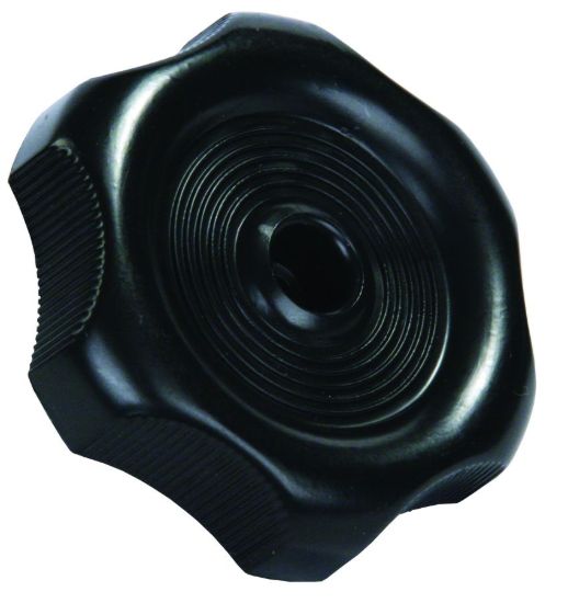 JR PRODUCTS WINDOW KNOB W/1/2'SHFT BK - 20365