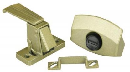 JR PRODUCTS PRIVACY LATCH  GOLD - 20515