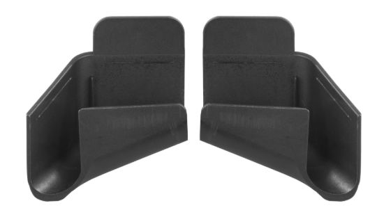 JR PRODUCTS RAIN GUTTER SPOUTS  BLACK - 389BKA