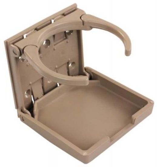 JR PRODUCTS ADJUSTABLE CUP HLDR  TAN - 45623