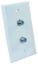JR PRODUCTS WALL PLATE  DUAL  HD/SAT - 47875