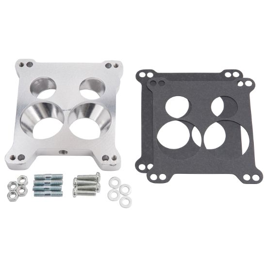 EDELBROCK 16' SQ-BORE TO Q-JET ADPT - 2696