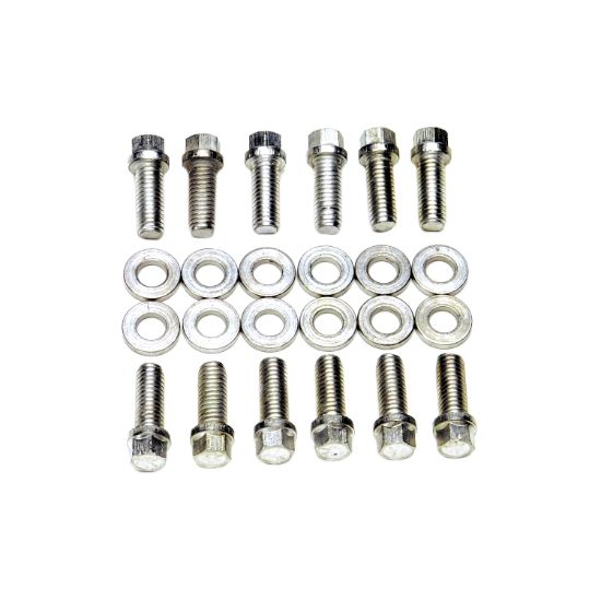 EDELBROCK PLATED BOLTS FOR 2101 - 8504