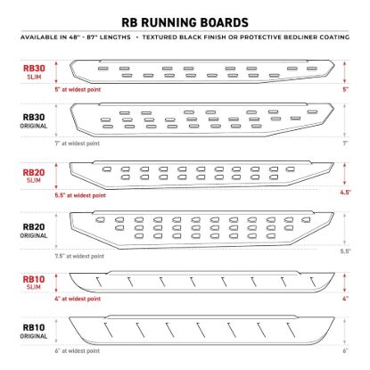 GO RHINO RB20+STEPS CHEVY COL CREW - 42358020PC