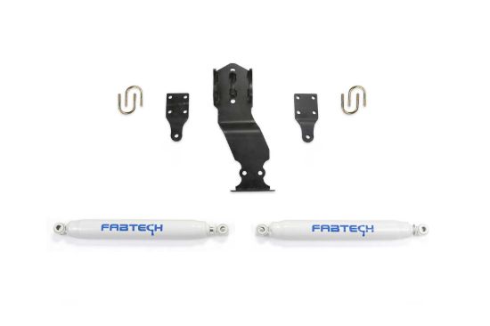 FABTECH PERF DUAL STEERING STAB KIT - FTS22301