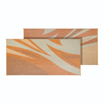 FAULKNER MAT SUMMER WAVES 8X16 TAN GOLD - 45638S