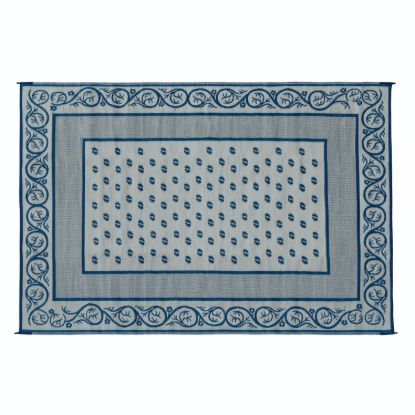 FAULKNER MAT  VINEYARD 6X9 BLUE - 48698