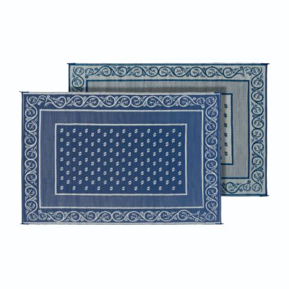 FAULKNER MAT VINEYARD 9X12 BLUE - 48701S