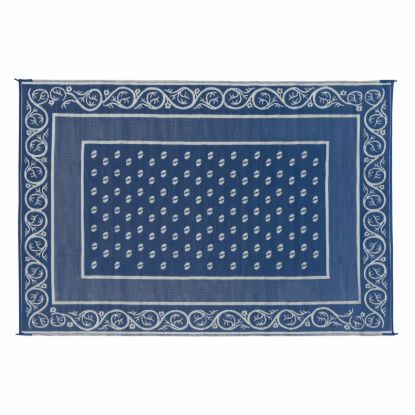 FAULKNER MAT  VINEYARD 8X20 BLUE - 48704