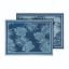 FAULKNER MAT PARADISE 9X12 BLUE - 48896