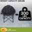 FAULKNER BIG DOG BUCKET CHAIR  BLK - 49570H