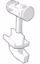 EXTANG FRT CLAMP-TRIFECTA EA - 1034